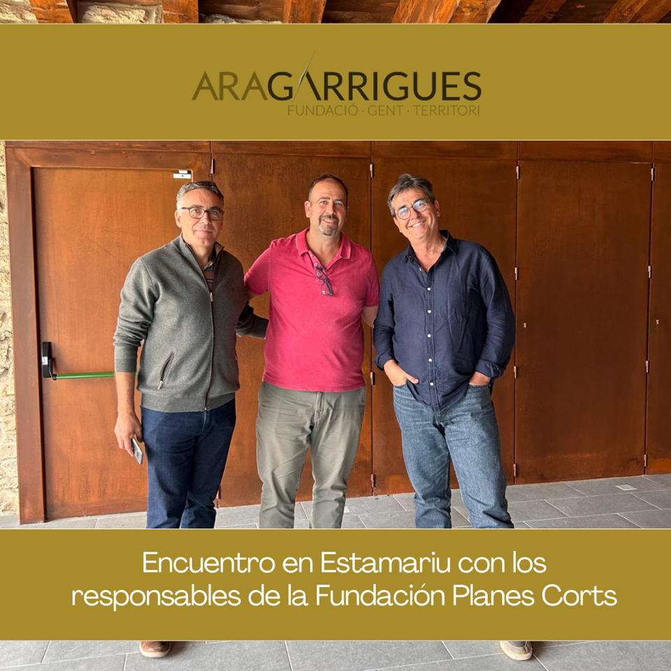 Fundació Ara Garrigues reunión Fundació Planes Corts